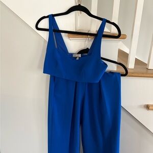 Elegant Blue Women's Jumpsuit